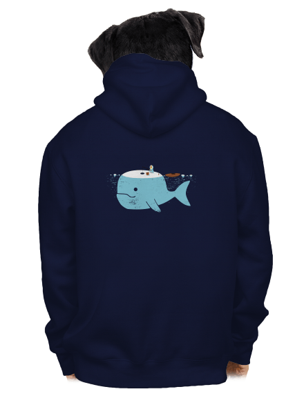 Rybárčenie pánska mikina na zips Navy