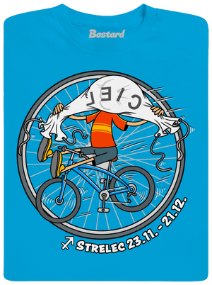 Cyklistický horoskop: Strelec detské tričko Atoll