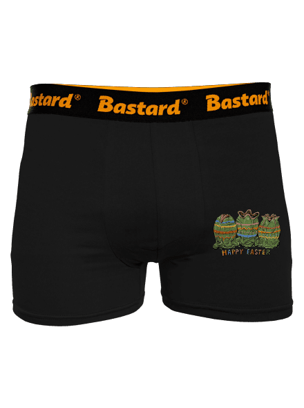 Happy Easter boxerky Black