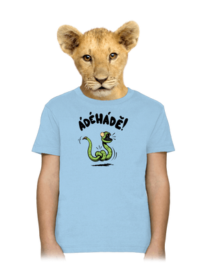 Ádéhádě detské tričko Sky Blue