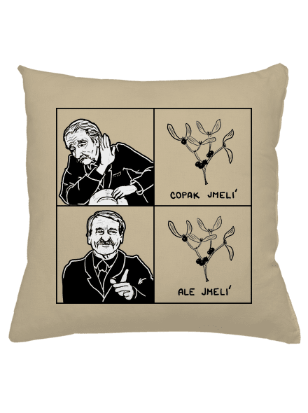 Cimrman: Copak jmelí vankúš Beige