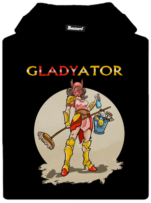 Gladyator detská mikina klokanka Black