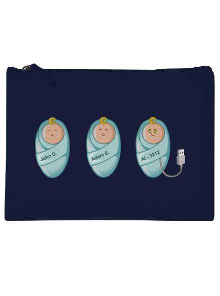 AI baby taštička French Navy