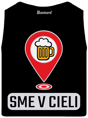 Sme v cieli pánske tielko Black