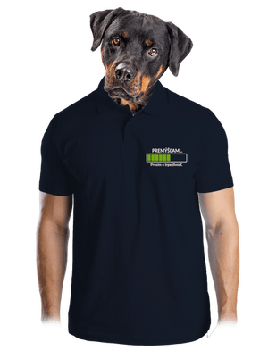 Premýšľam pánska polokošeľa Navy Mal