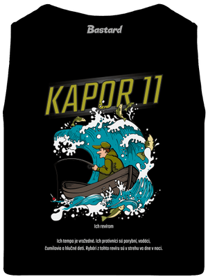 Kapor 11 pánske tielko Black