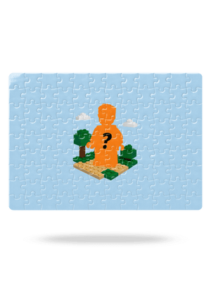 Lego z vlastnej fotky puzzle White