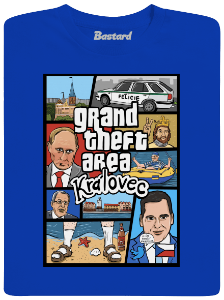 Královec pánske dlhý rukáv Royal Blue