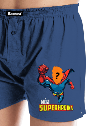 Môj superhrdina pánske trenky Blue