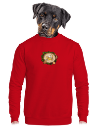 unisex mikina bez kapucne