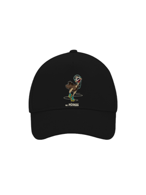 No pštress šiltovka baseballka Black