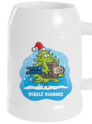 Veselé Vianoce polliter White