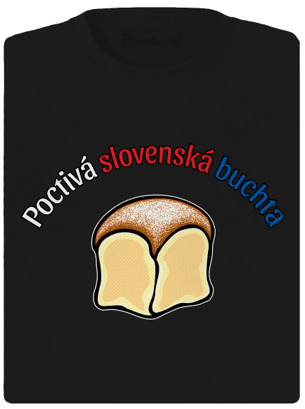 Poctivá buchta a klobása dámske športové tričko Black