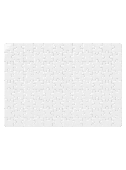 3D plastelína z vlastnej fotky puzzle White