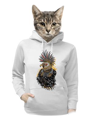 dámska mikina klokanka