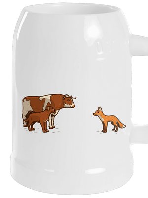 Vůl, pes a vulpes polliter White