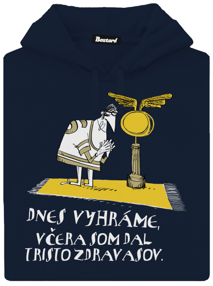 Dnes vyhráme pánska mikina klokanka Navy