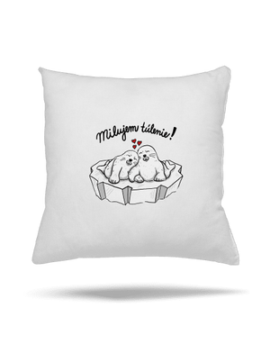 Milujem túlenie vankúš White