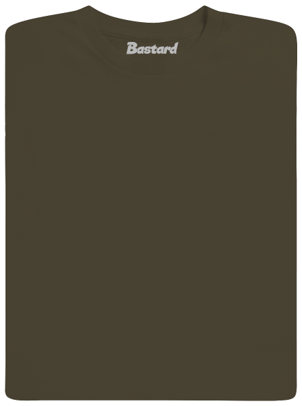 Bez potlače pánske dlhý rukáv Urban Khaki