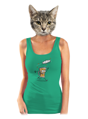 Čiapka dámske tielko klasické Mint Mal