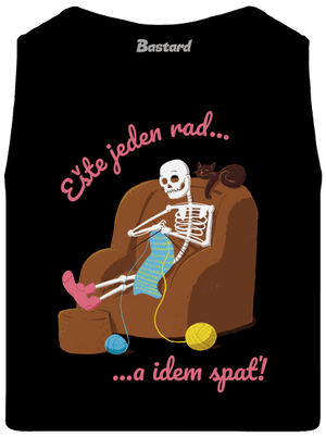 Ešte jeden rad pánske tielko Black