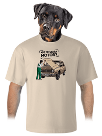 unisex tričko oversized