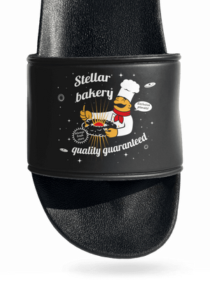 Stellar bakery šľapky Black