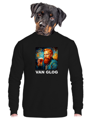 unisex mikina bez kapucne