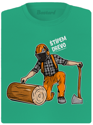 Drevorubač dámske športové tričko Mint Mal