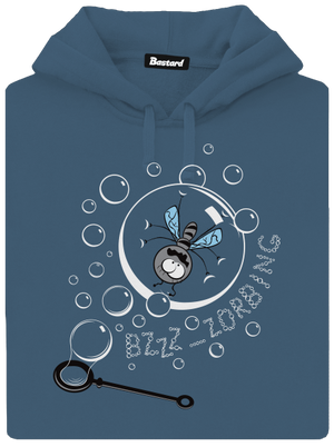 Zorbing dámska mikina klokanka Denim