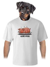 unisex tričko oversized