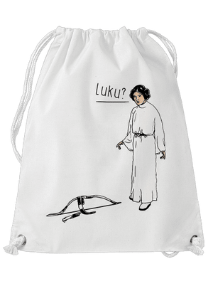 Luke a Leia vak White