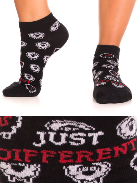 Čierna ovca kotníkové ponožky