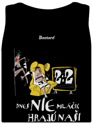 Hrajú naši dámske tielko klasické Black