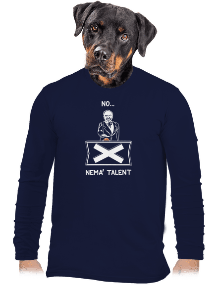 Cimrman: Nemá talent pánske dlhý rukáv Navy