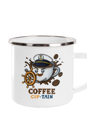 Coffee Cup-tain plecháčik White