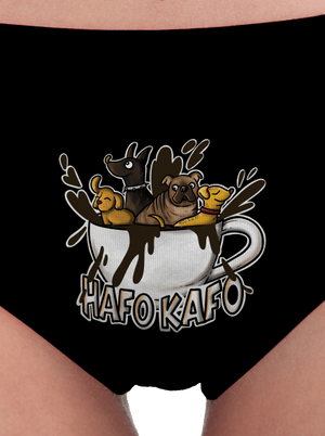 Hafo kafo dámske nohavičky Black