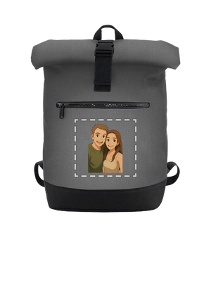 Ghibli efekt z vlastnej fotky batoh Grey Marl