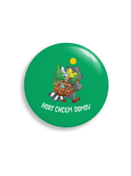 Hory chcem domov placka 