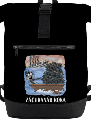 Záchranár roka batoh Black