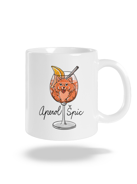 Aperol Špic klasický hrnček White