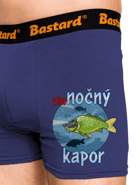 Vianočný kapor boxerky Blue Navy