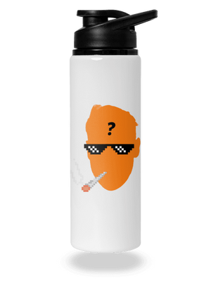 Thug life flaša na vodu White