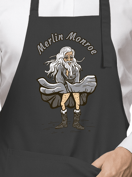 Merlin Monroe zástera Dark Grey
