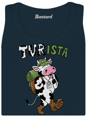 Tur na cestách dámske tielko klasické Navy