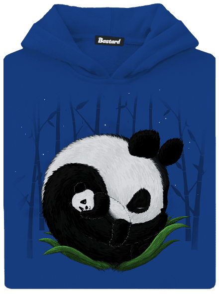 Dve spiace pandy detská mikina klokanka Royal Blue AWD
