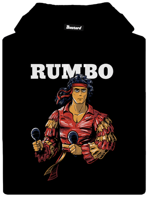 Rumbo pánska mikina klokanka Black