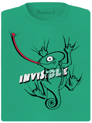 Invisible chameleon dámske športové tričko Mint Mal