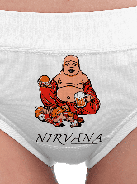 Nirvána dámske nohavičky White
