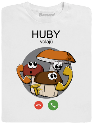 Huby volajú detské tričko White